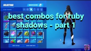 best ruby shadows combos | part 1