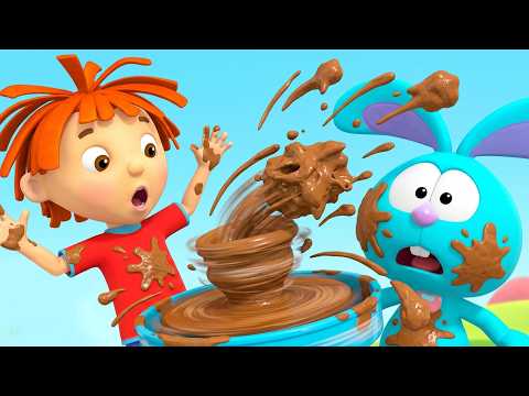 ¿Puedes hacer girar la rueda de alfarero con Will en El Mundo de Rosie 🌟 videos para niños