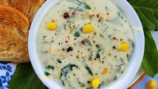 Spinach Corn Dip Recipe| Dip Recipe for Chips| Instant Snack Idea for Kids| White Sauce Dip Recipes Spinach Corn Dip Recipe| Dip Recipe for Chips| Instant Snack Idea for Kids| White Sauce Dip Recipes