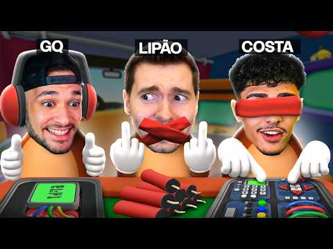 UM CEGO, MUDO e SURDO com AMIGOS! (BOMBANANA)