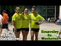 🗽ECUAVOLEY EN MANHATTAN,NY🏙 {Gina-Jessie-Gaby} Vs Trio Pajarito🐥/Mujeres Vs Hombres😱