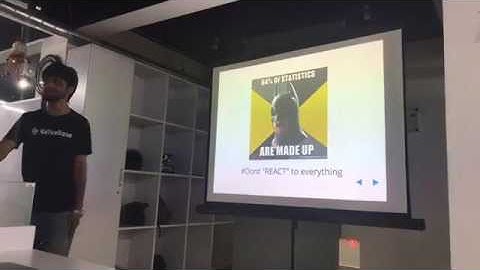 React Native Meetup #2 Hosted By NativeBase Team at GeekyAnts (Part 2)