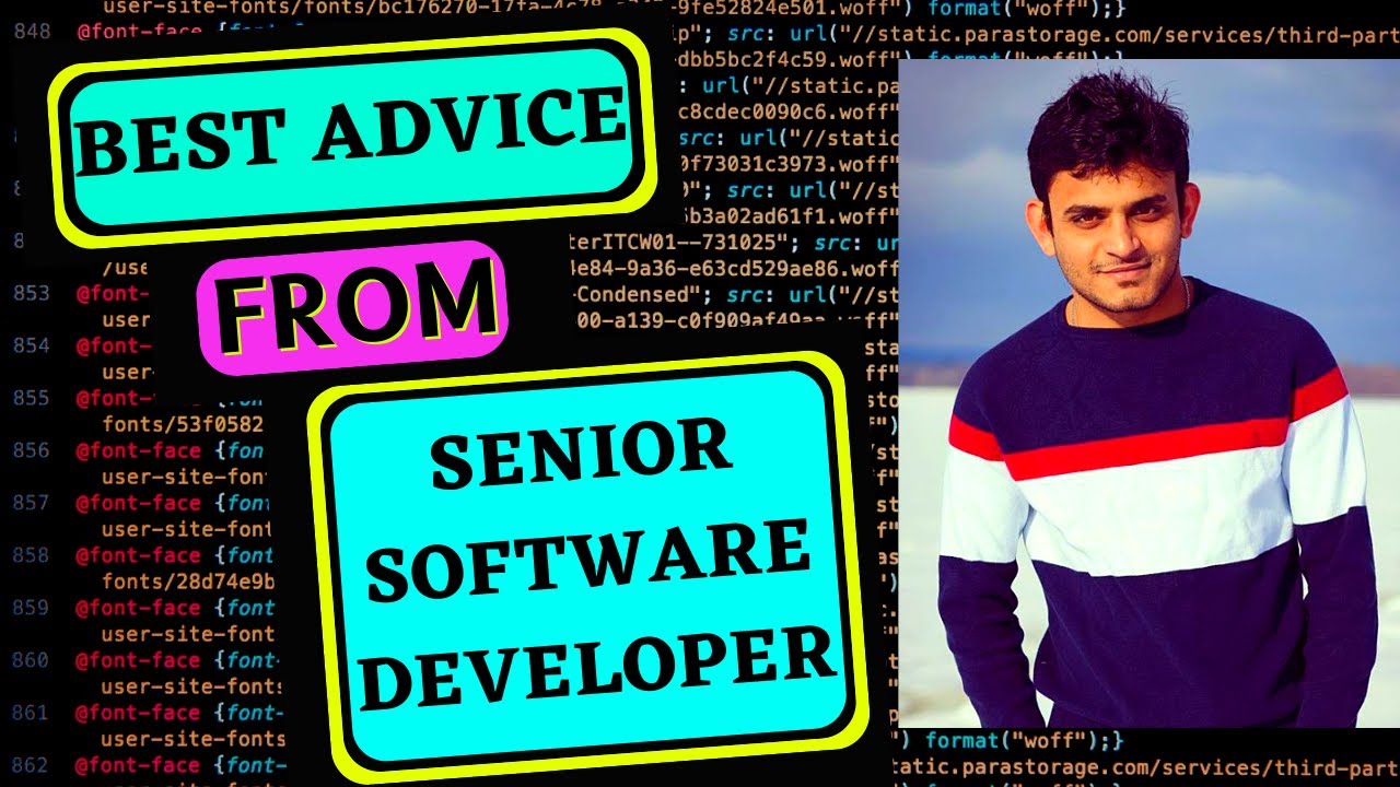 Advice for software developers & interns By a Professional Coder & SR ...