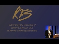 Dr robert spetzlers retirement gala dr daniel barrows presentation