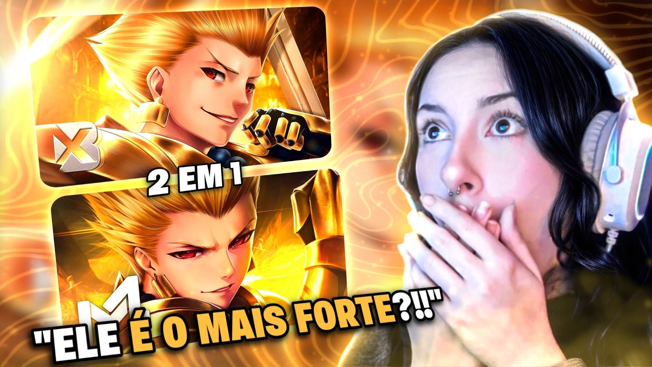 2 EM 1 M4RKIM E BLXCK | GILGAMESH | (Fate) - Portões Da Babilônia E Cálice Sagrado - Isoca