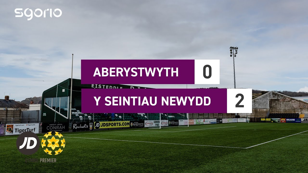 Aberystwyth 0-2 YSN | Uchafbwyntiau JD Cymru Premier Highlights