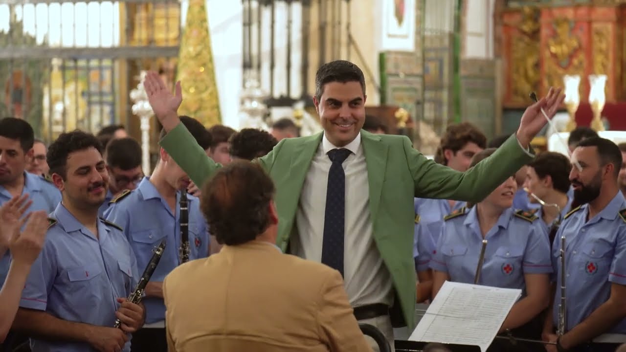 [4K] ROCÍO CORONADA (J. J. Espinosa de los Monteros) | Banda Cruz Roja | Concierto Coronación Rocío