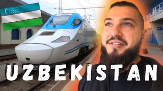 Would You Ride 10$ HIGH-SPEED TRAIN in Uzbekistan? Tashkent to Samarkand 2021
