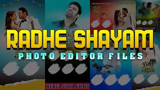 Radhe Shyam Movie Mobile Banners in  Photo Editor || Radhe Shayam Flex Designs || Prabhas Banners screenshot 4