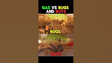The Gas Against Bugs and Bots - Helldivers 2