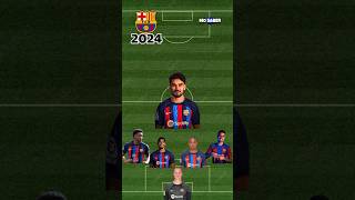 تشكيلة برشلونة 2024 ? #shorts
