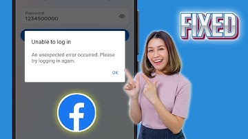 Facebook Unable To Login Problem | An Unexpected Error Occurred Please Try Logging In Again (2025)