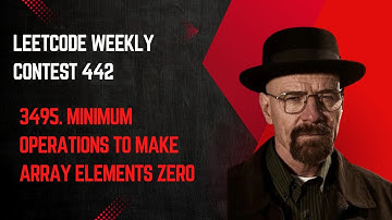3495. Minimum Operations to Make Array Elements Zero || Leetcode weekly contest 442 || #leetcode