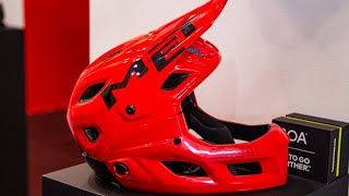 Met Parachute MCR 2020: Fullface-Helm mit abnehmbaren Kinnbügel, Mips und BOA [Eurobike 2019]