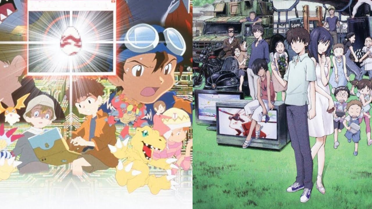 Digimon our war game / summer wars movie mashup mix