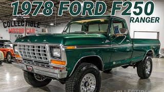 PRISTINE 1978 Ford F250 Ranger Review  Collectible Motorcar of Atlanta