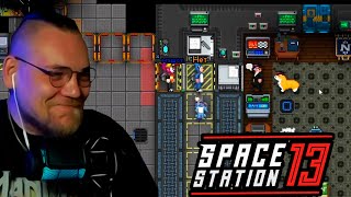 UncleBjorn впервые пробует Space Station 13 (с Шуссом)