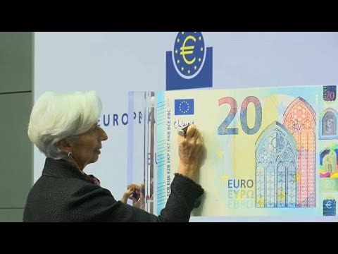 Neuer Euro Schein Mit Lagards Unterschrift Youtube