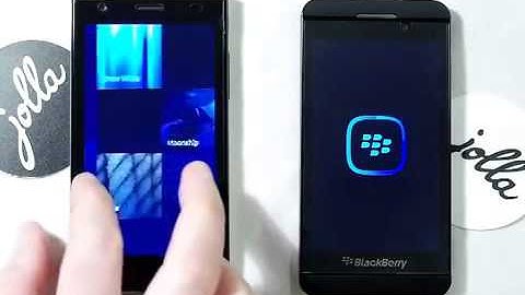 Boot Speed Test Jolla Phone Vs  Blackberry Z10