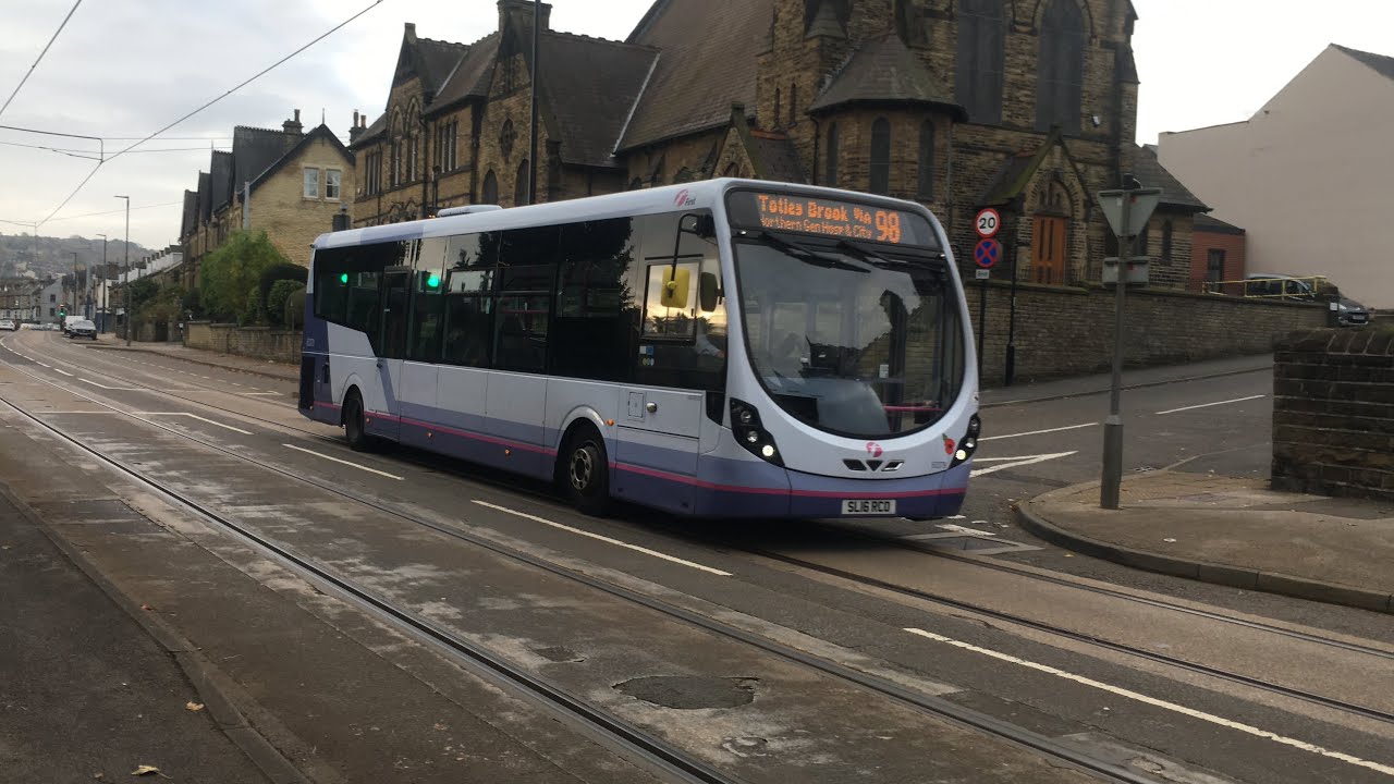 First Sheffield 63379 heads along Middlewood Road with a 98 service to