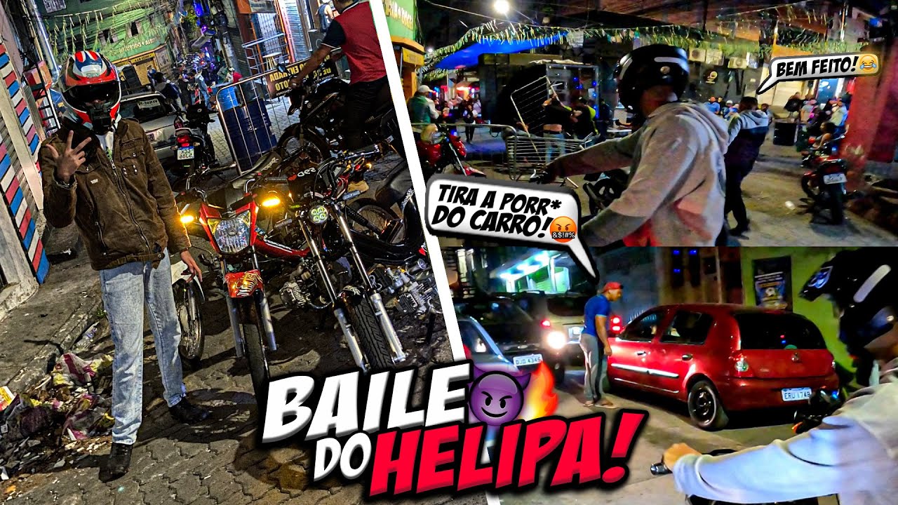 ROLE DE MOBILETE NO BAILE DO HELIPA ! (teve briga) MOBIVLOG ESPECIAL DE ANO NOVO🔥