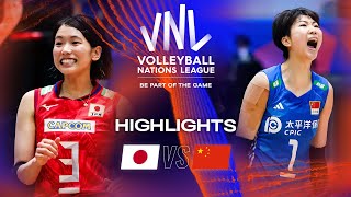 🇯🇵 JPN vs. 🇨🇳 CHN - Highlights Week 1 | Women's VNL 2023