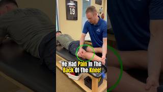 He Had Knee Pain For Weeks!