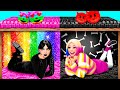 Secret Rooms Under The Bed with Wednesday Addams | Funny Moments