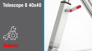 How do I assemble the Telescope 8 40x40 from item? Step-by-step instructions