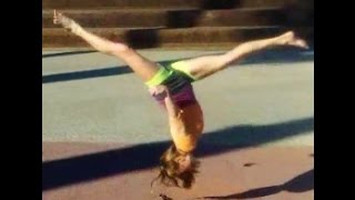 Gymnastics: How To Do A Front Aerial With Coach Meggin! (Professional Gymnastics Coach)