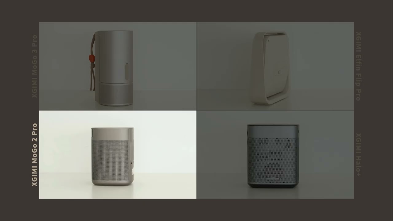 XGIMIのポータブルプロジェクター4製品を徹底比較！MoGo 3 Pro・Elfin
