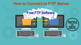 How to access FTP server | FTP Software | How to use FTP Software | How to connect FileZilla server