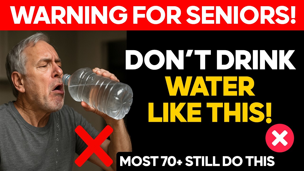 Most Seniors Drink Water the Wrong Way 💧 Fix This Before It’s Too Late ...