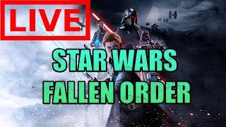 Star Wars fallen order LIVESTREAM🔴
