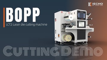 IECHO NEW MACHINE! LCT2 Laser die cutting machine.