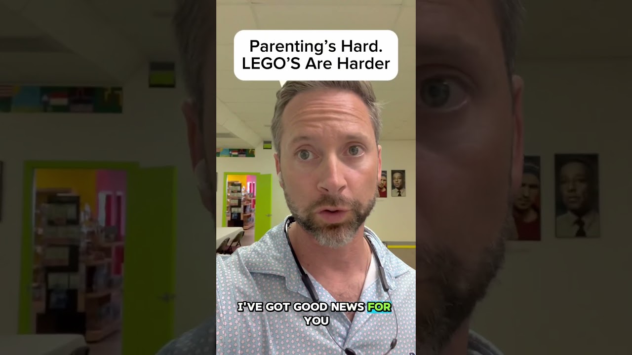 Parenting is hard, but not as hard as LEGO’s. 