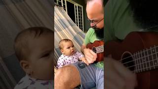 6 Months Old Baby Sing For Dad Cute🥰👏 #viralvideo #short #youtubeshorts