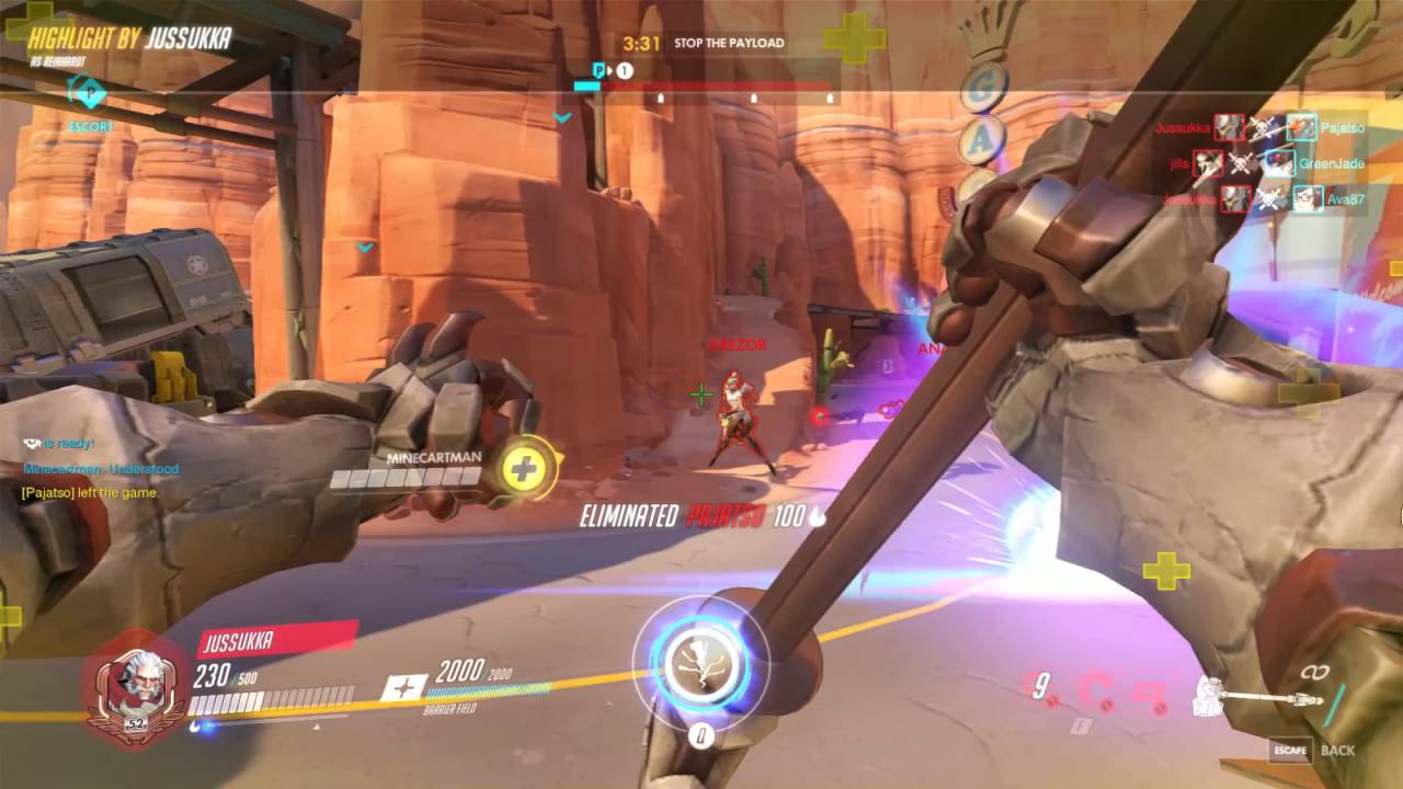 Reinhardt - Rocket Hammer Time
