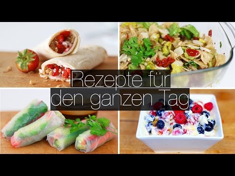 3 SCHNELLE REZEPTE zum Abnehmen  | Meine besten Rezepte EINFACH & GESUND. 