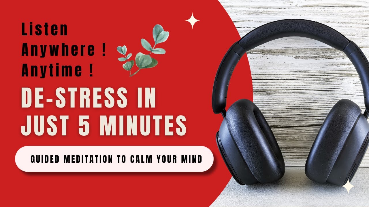 5 Minute Meditation I Guided Meditation for Stress Relief - YouTube
