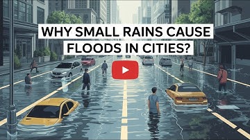 Why Do Small Rains Cause Big Floods in Cities? | Urban Flood Explained