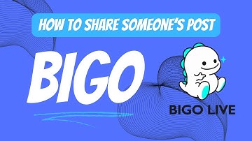 How to Share Someones Post on Bigo Live || Web Solutions
