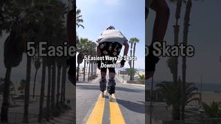 Beginner Hills Skater Tips 🔥😱 #rollerblading #learnonyoutube #shorts