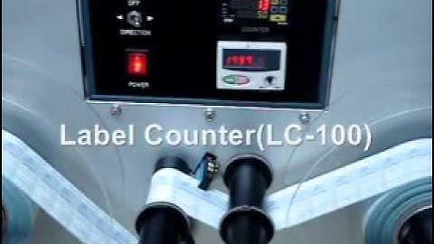 máy quấn và đếm nhãn tự động Label Counter(LC-100)