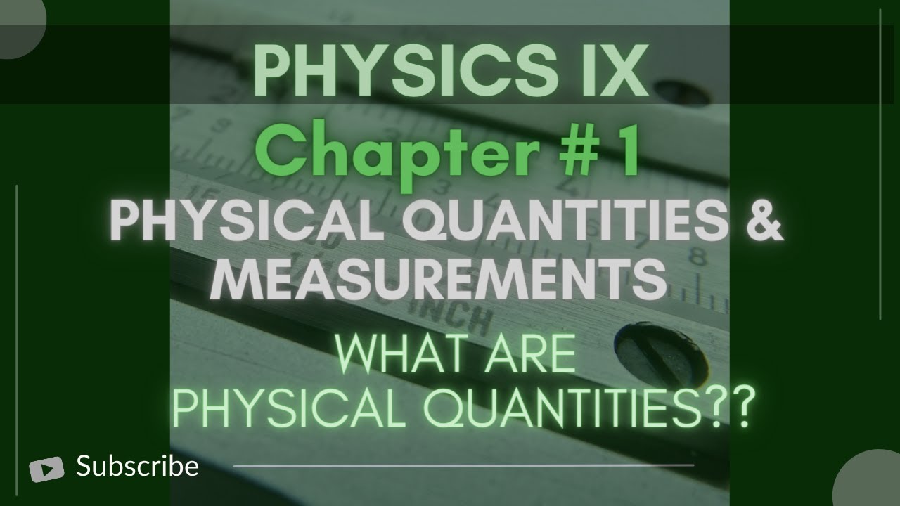 Physical quantities | Class 9 | Physics | Romaibs academy - YouTube