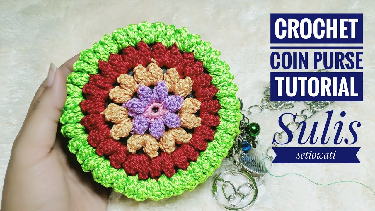 Crochet || crochet coin purse tutorial || English subtitles - YouTube