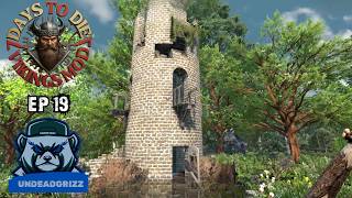 7 Days to Die Vikings Mod | Ep19 - REINFORCING A NEW HORDE TOWER