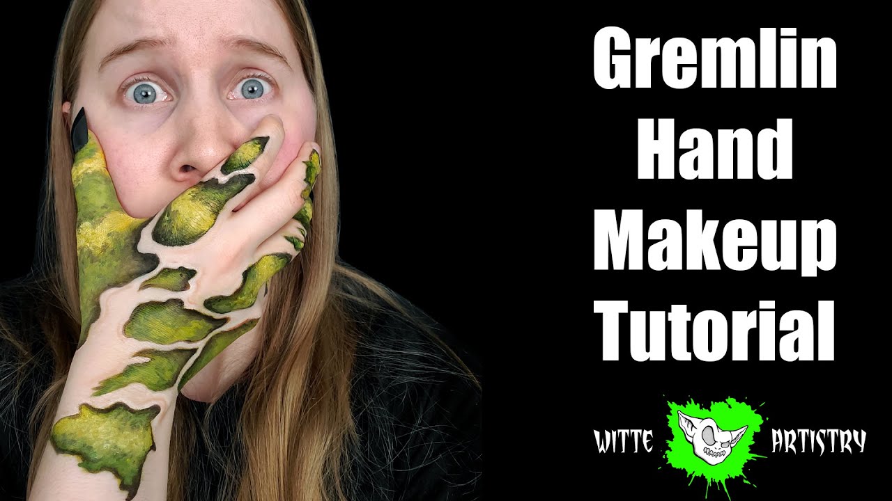 ✅Gremlin Zombie Hand Illusion Makeup Tutorial- Collab with Rebel Rebel Art