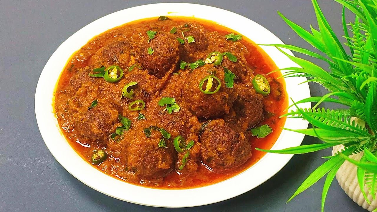 Cauliflower Kofta Curry | Gobhi Kofta Curry Recipe | Gobhi Kofta Recipe ...