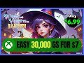 Easy 30,000 Gamerscore for $7